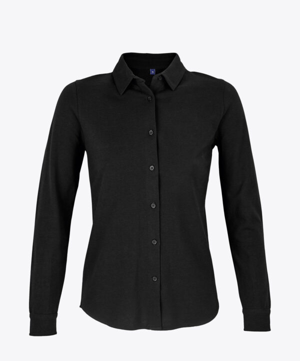 Basile Women Piquè Bluse langarm