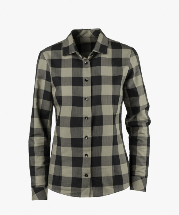 CORVARA Damen Bluse kariert