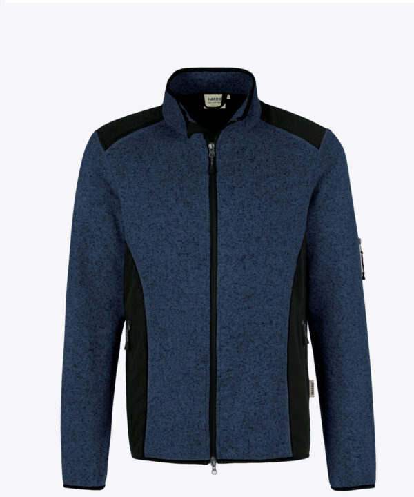 836 Strick Fleece Jacke Dawson