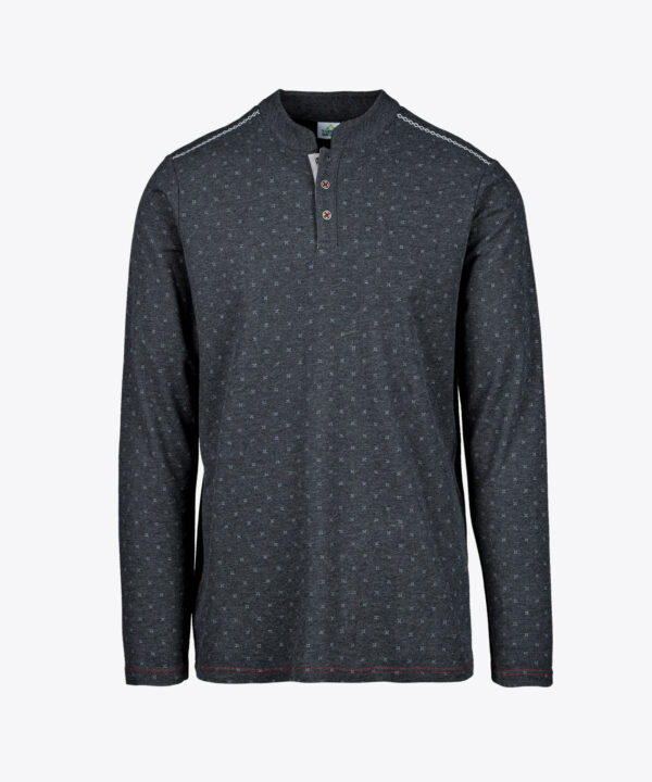 PARSENN-H Herren Langarm Poloshirt